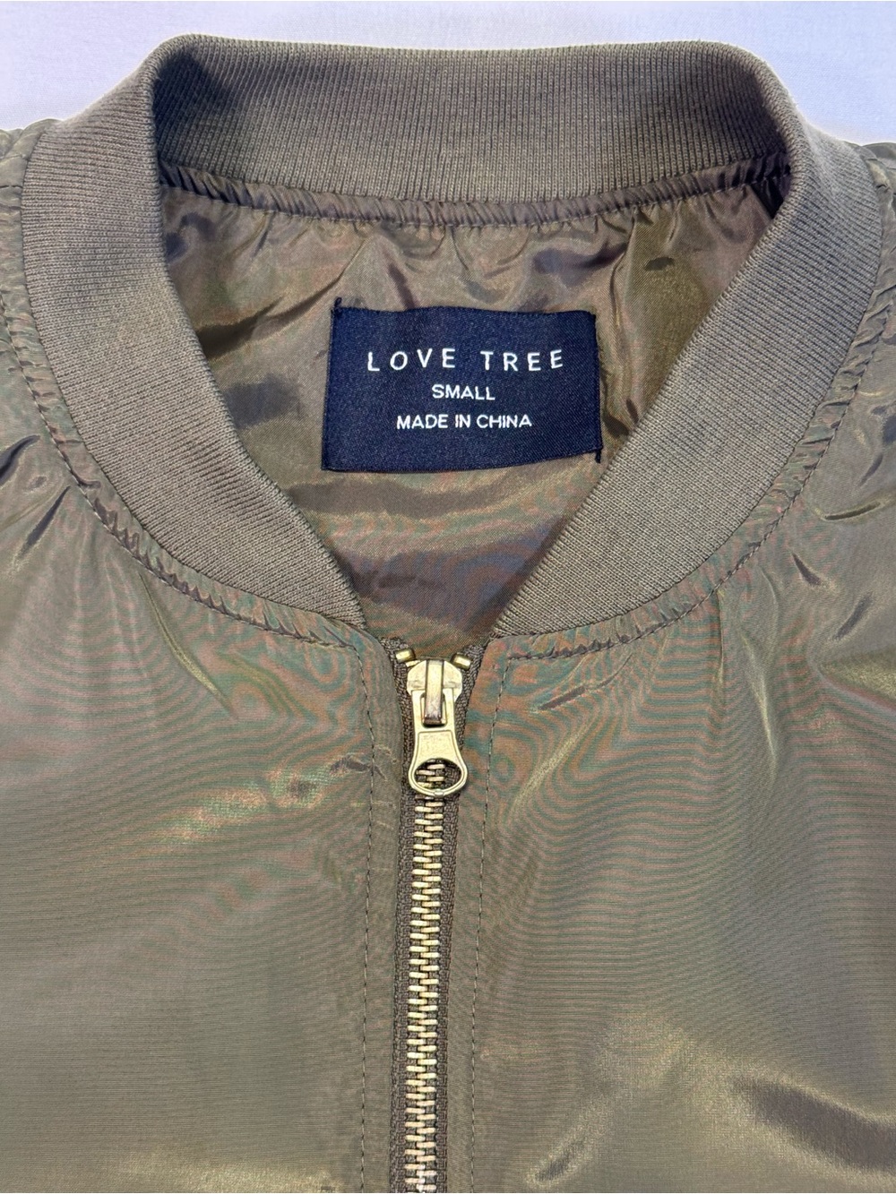 Love Tree Kids Olive Green Puffer Jacket - Picture 7 of 8